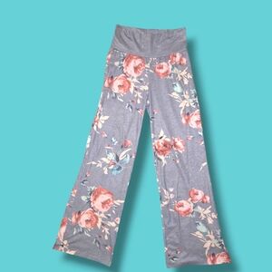 Floral Gray Kids Bottoms